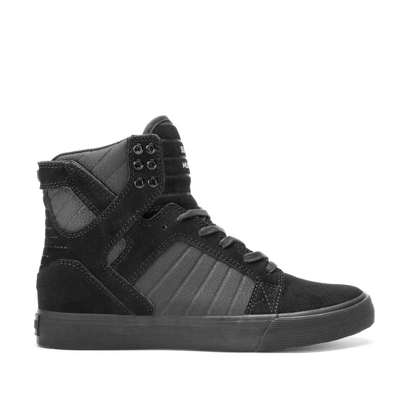 Supra SKYTOP Sneaker High Damen Schwarz / Grau Deutsch YGAFI4085